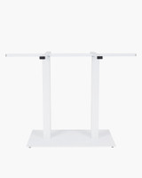 Konus Double Table Base -  40X70Cm, White