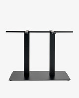 Konus Double Table Base - 60X90Cm, Black