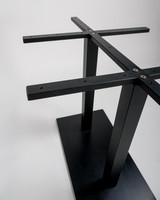 Cintesi Konus Double Table Base - 60X90Cm, Black 