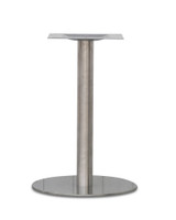 Orion Round Table Base - 58cm, Stainless Steel