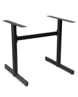 Cintesi Star Double Aluminium Table Base - Black 