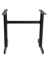 Star Double Aluminium Table Base - Black