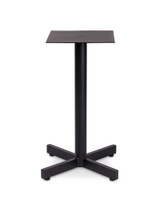 Star Table Base Aluminium - Small Footprint, Black