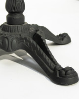 Ted Ornate Table Base - Black