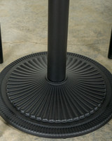 Winifred Round Table Base - 53Cm dia, Black