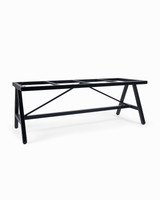 Harper Aluminium Table Base - 1990*790*72H, Black