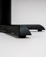 Cast Cross Table Base - 56Cm, Black