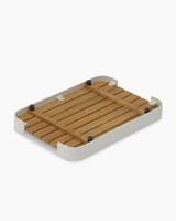 Cintesi Vermont Rectangular Tray - White 