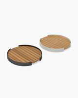 Vermont Round Tray - White