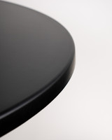 Topalit Table Top - 80Cm Dia, Black
