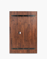 Cintesi Solid Oak Table Top - 120X80Cm, Dark Oak 