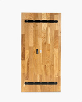 Solid Oak Table Top - 140X70Cm, Natural