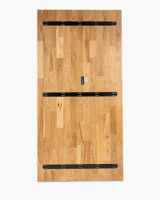 Solid Oak Table Top - 160X80Cm, Natural