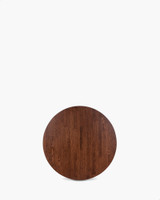 Solid Oak Table Top - 60Cm Dia, Dark Oak