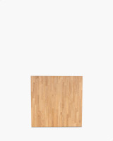 Solid Oak Table Top - 60Cm Square, Natural