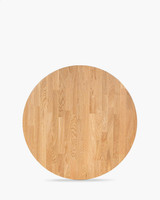Cintesi Solid Oak Table Top - 90Cm Dia, Natural 