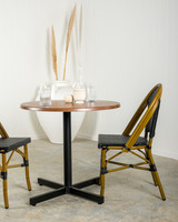 Toulouse Table Top - 70Cm Dia, Dark Oak