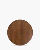 Toulouse Table Top - 80Cm Dia, Dark Oak