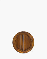 Iroko Table Top - 60Cm Dia