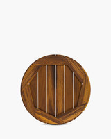 Iroko Table Top - 80Cm Dia