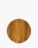 Iroko Table Top - 80Cm Dia