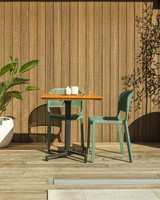 Iroko Table Top - 80Cm Square