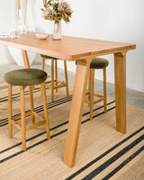Cintesi Harrison Bar Leaner - 180X80Cm 90H, Natural 