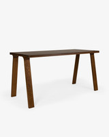 Harrison Bar Leaner - 180X80Cm 90H, Dark Oak