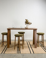 Cintesi Harrison Bar Leaner - 180X80Cm 90H, Dark Oak 