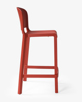 Dome 262 Bar Stool - Brick, 66.5Cm