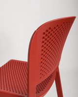 Dome 261 Chair - Brick, perforated