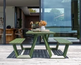 Cintesi Tahoe Outdoor Picnic Table - 200X83Cm, Forest Green 