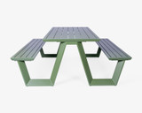 Cintesi Tahoe Outdoor Picnic Table - 200X83Cm, Forest Green 