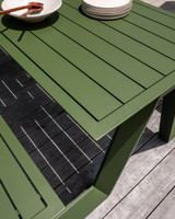Cintesi Tahoe Outdoor Picnic Table - 240X83Cm, Forest Green 