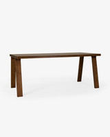 Harrison Dining Table - 180X90cm, Dark Oak