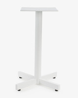 Star Table Base Aluminium - Small Footprint, White