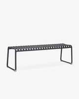 Atticus Bench Seat - Charcoal
