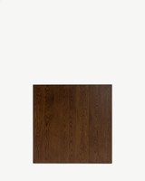 Wyoming Oak Square Table Top - 70cm, Dark Oak