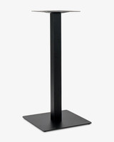 Cintesi Konus Bar Leaner Base - 45 Sq X 105Cm H, Black 