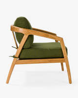 Cintesi Leo Armchair - Moss Green 