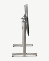 Lucca Folding Double Stainless Table Base