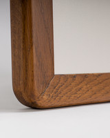 Oslo Table Top - 160X80Cm, Snow, Dark Oak