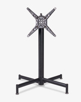 Lucca Folding Table Base - 75cm, Black
