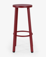 Soda Aluminium Bar Stool - Brick, 75Cm