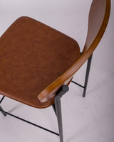 Cintesi Neal Chair - Dark Wood & Chestnut 