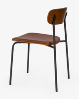 Cintesi Neal Chair - Dark Wood & Chestnut 