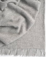 Weave Nevis Throw - 130x200cm, Ash