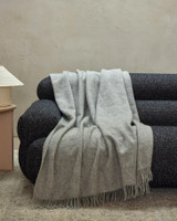 Weave Nevis Throw - 130x200cm, Ash