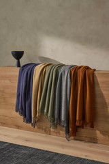 Weave Nevis Throw - 130x200cm, Indigo