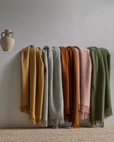 Weave Nevis Throw - 130x200cm, Rose